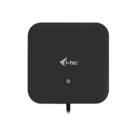 Produktbild för i-Tec USB-C Dual Display Docking Station with Power Delivery - dockningsstation - USB-C / Thunderbolt 3 - 2 x DP - 1GbE