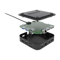 Produktbild för i-Tec USB-C Dual Display Docking Station with Power Delivery - dockningsstation - USB-C / Thunderbolt 3 - 2 x DP - 1GbE
