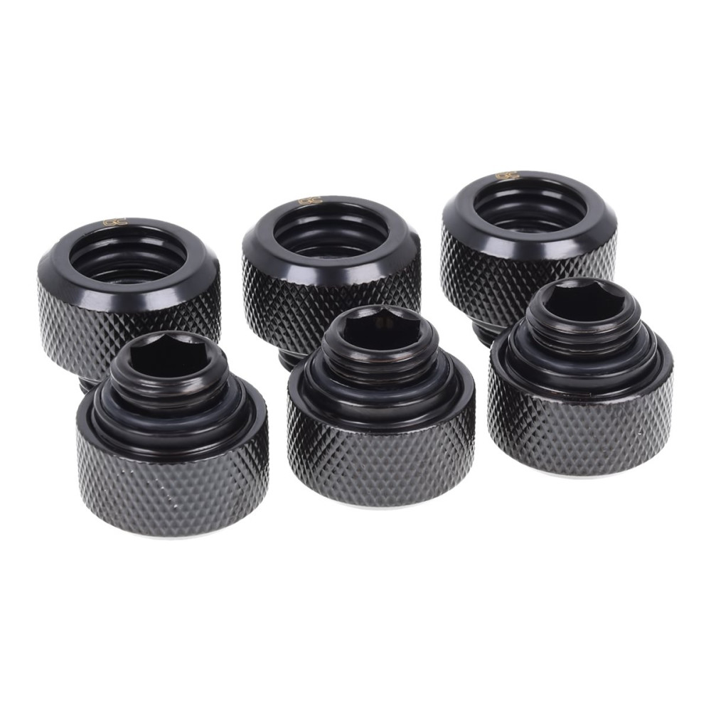 Produktbild för Alphacool Eiszapfen Connector Series HardTube Socket - klämringskoppling för vätskekylsystem