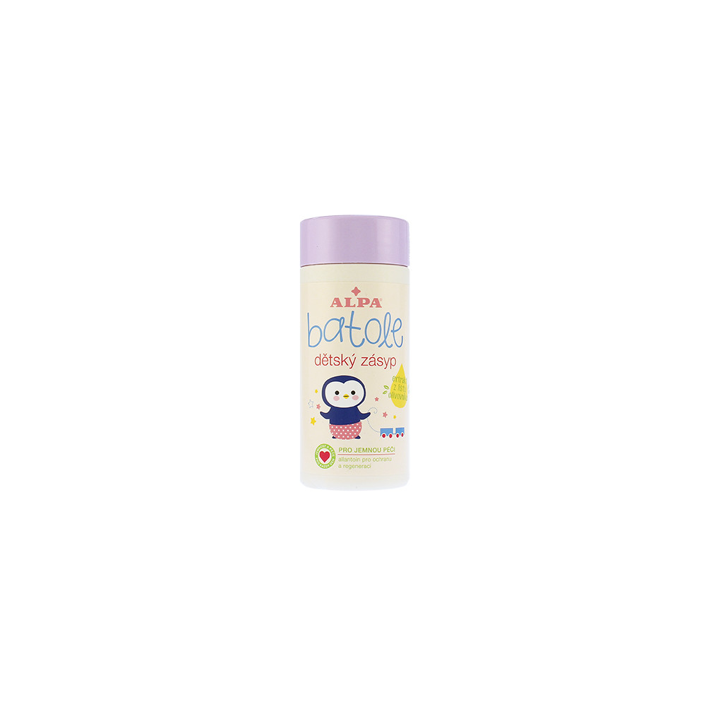 Produktbild för Alpa Batole Baby Powder with Olive Leaf Extract 100g