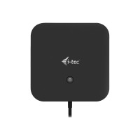 Produktbild för i-Tec - dockningsstation - USB-C 3.1 / Thunderbolt 3 - HDMI, DP++ - 1GbE