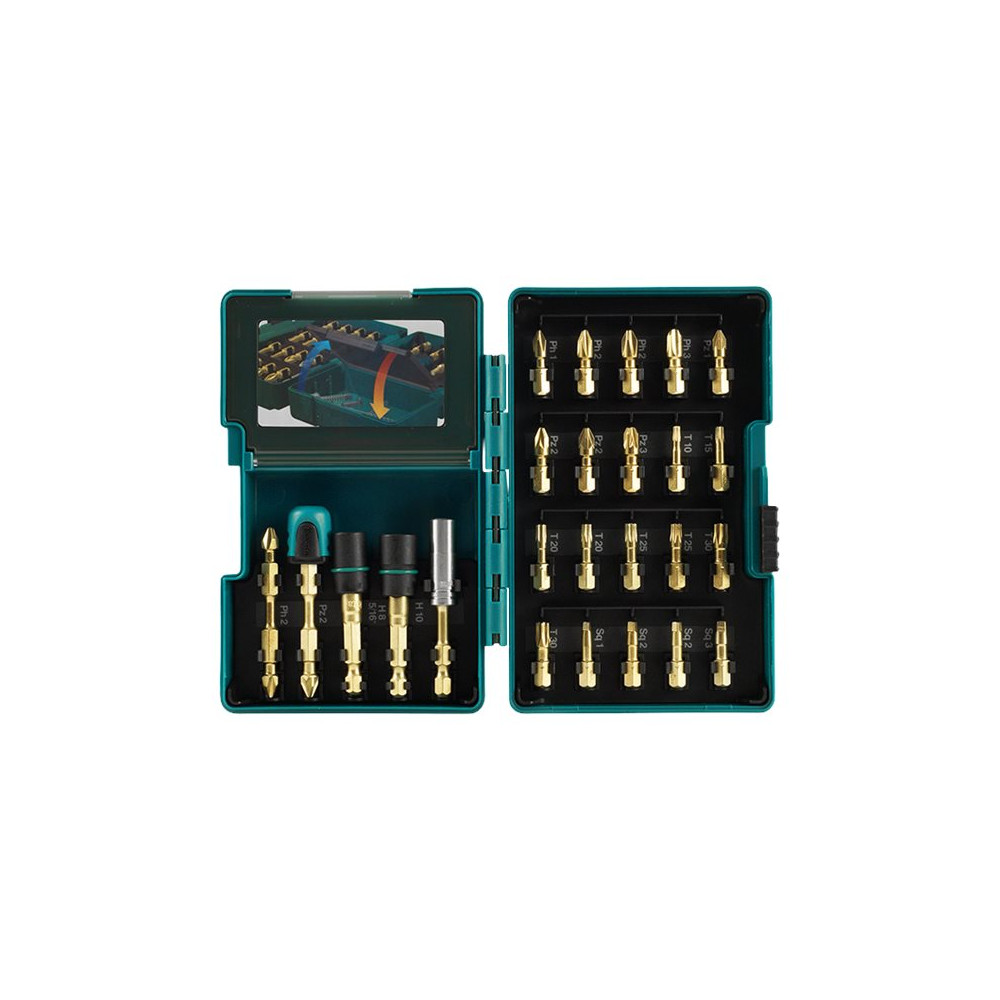 Produktbild för Makita Impact Gold skruvmejselbitsats