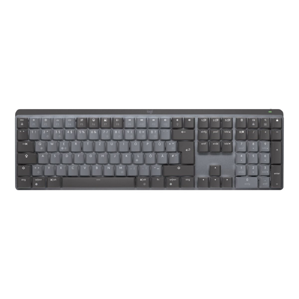 Produktbild för Logitech Master Series MX Mechanical - tangentbord - QWERTY - nordiskt (danska/finska/norska/svenska) - grafit Inmatningsenhet