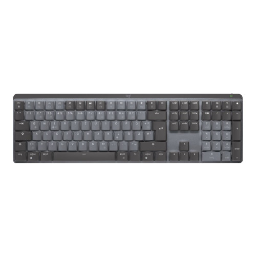 Logitech Logitech Master Series MX Mechanical - tangentbord - QWERTY - nordiskt (danska/finska/norska/svenska) - grafit Inmatningsenhet