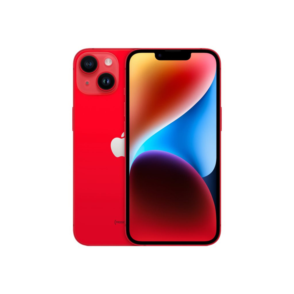 Produktbild för Apple iPhone 14 - (PRODUCT) RED - röd - 5G smartphone - 512 GB - GSM