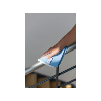 Produktbild för Microfiberduk VIKAN 32x32cm blå 5/fp