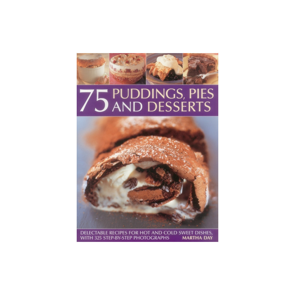 Produktbild för Pies & Desserts 75 Puddings (häftad, eng)