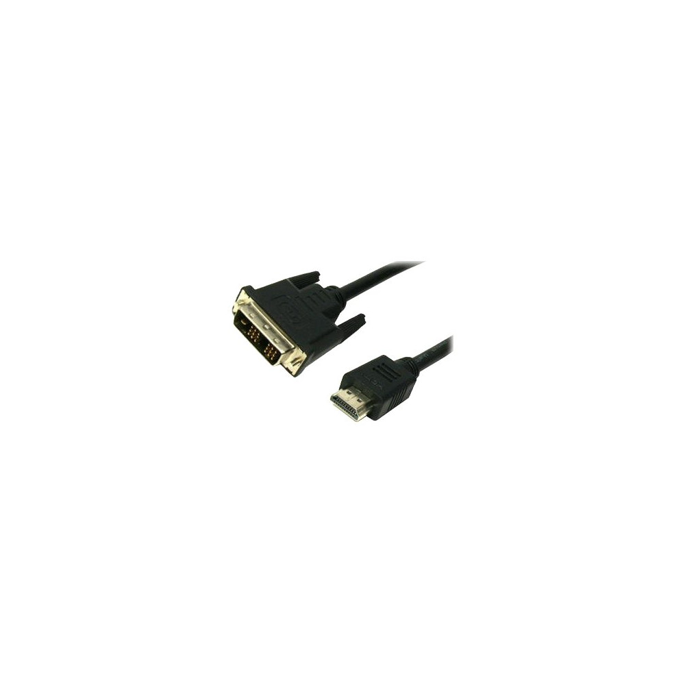 Produktbild för MediaRange adapterkabel - HDMI / DVI - 2 m