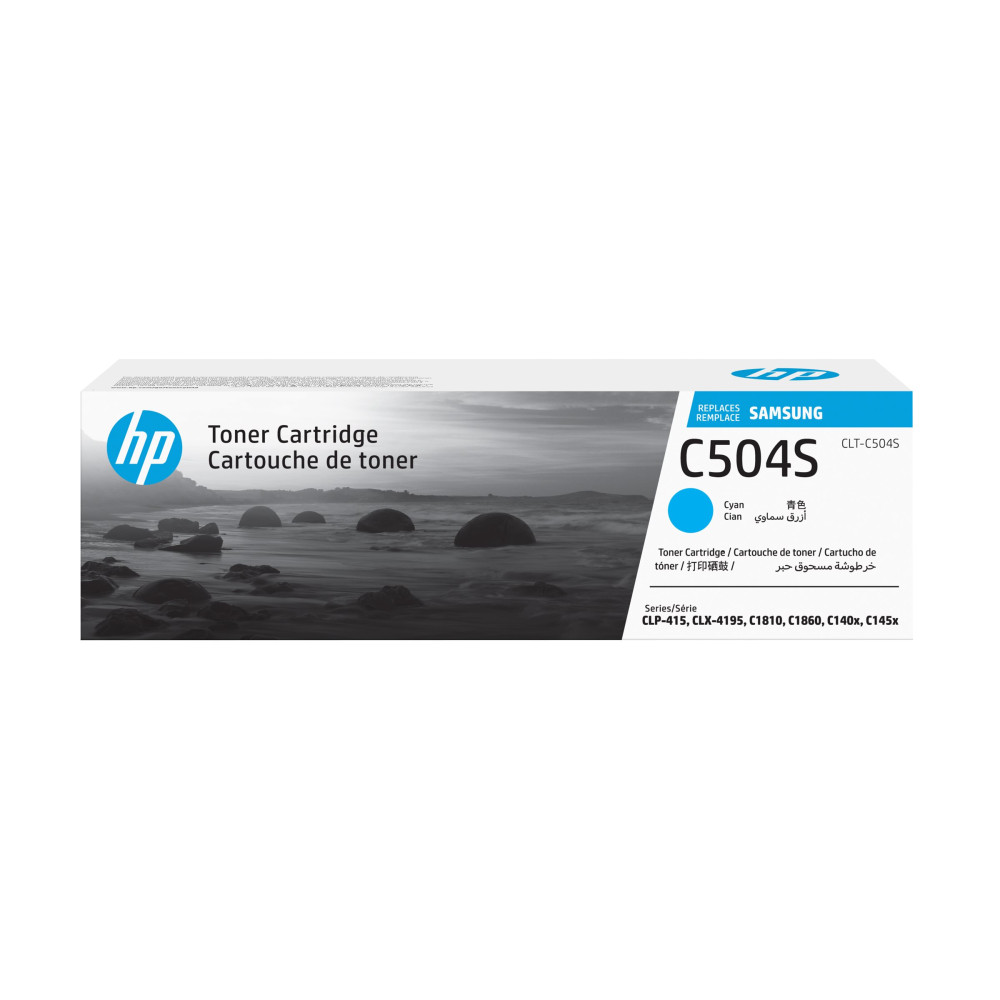 Produktbild för HP CLT-C504S - cyan - original - tonerkassett (SU025A)