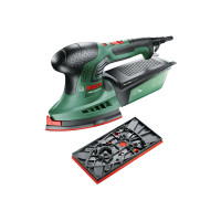 Produktbild för Bosch PSM 200 AES - slipmaskin med flera slipkuddar - 200 W