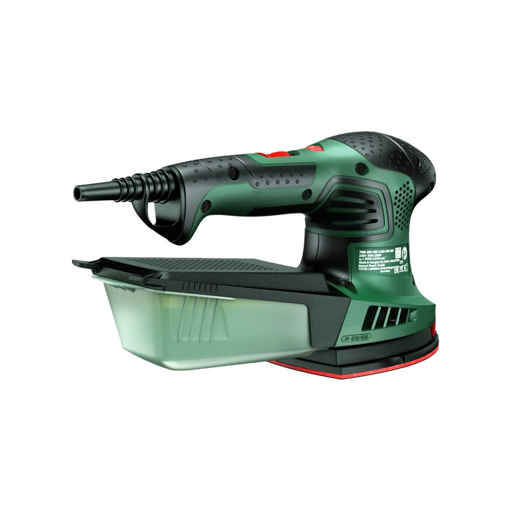 Produktbild för Bosch PSM 200 AES - slipmaskin med flera slipkuddar - 200 W