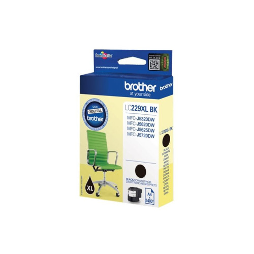 Brother Brother LC229XLBKBP - svart - original - bläckpatron