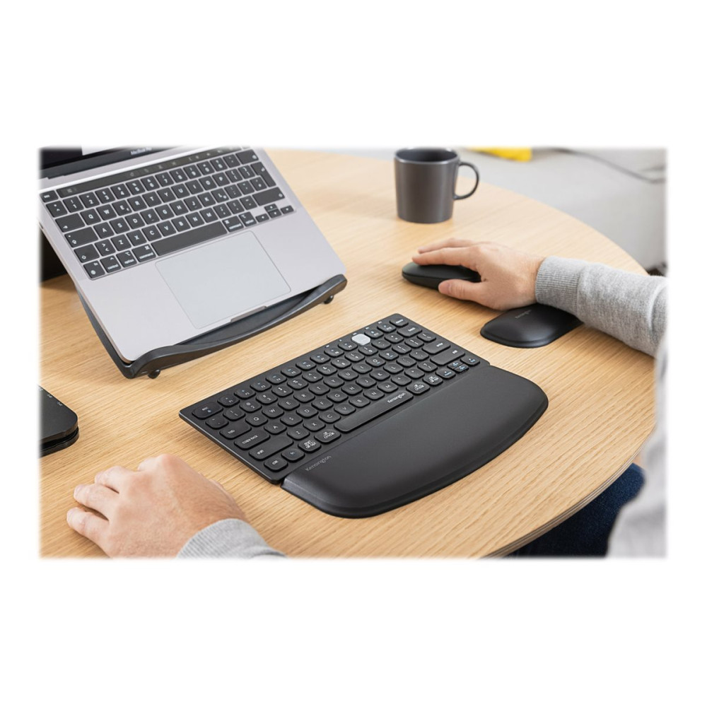 Produktbild för Kensington SureTrack Dual Wireless Mouse - mus - 2.4 GHz, Bluetooth 5.0 LE, Bluetooth 3.0 - svart
