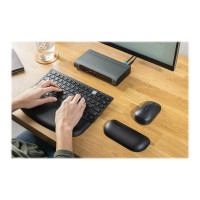 Produktbild för Kensington SureTrack Dual Wireless Mouse - mus - 2.4 GHz, Bluetooth 5.0 LE, Bluetooth 3.0 - svart