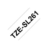 Produktbild för Brother TZe-SL261 - bandlaminat - 1 kassett(er) - Rulle 3,6 cm x 8 m)