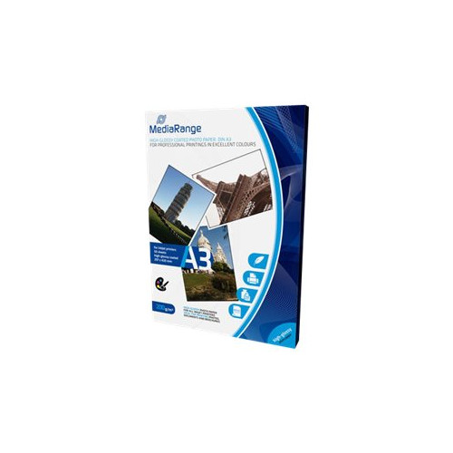 MediaRange MediaRange - fotopapper - högblank - 50 ark - A3 - 200 g/m²