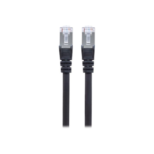 intellinet Intellinet Network Patch Cable, Cat6, 5m, Black, Copper, S/FTP, LSOH / LSZH, PVC, RJ45, Gold Plated Contacts, Snagless, Booted, Lifetime Warranty, Polybag - patch-kabel - 5 m - svart