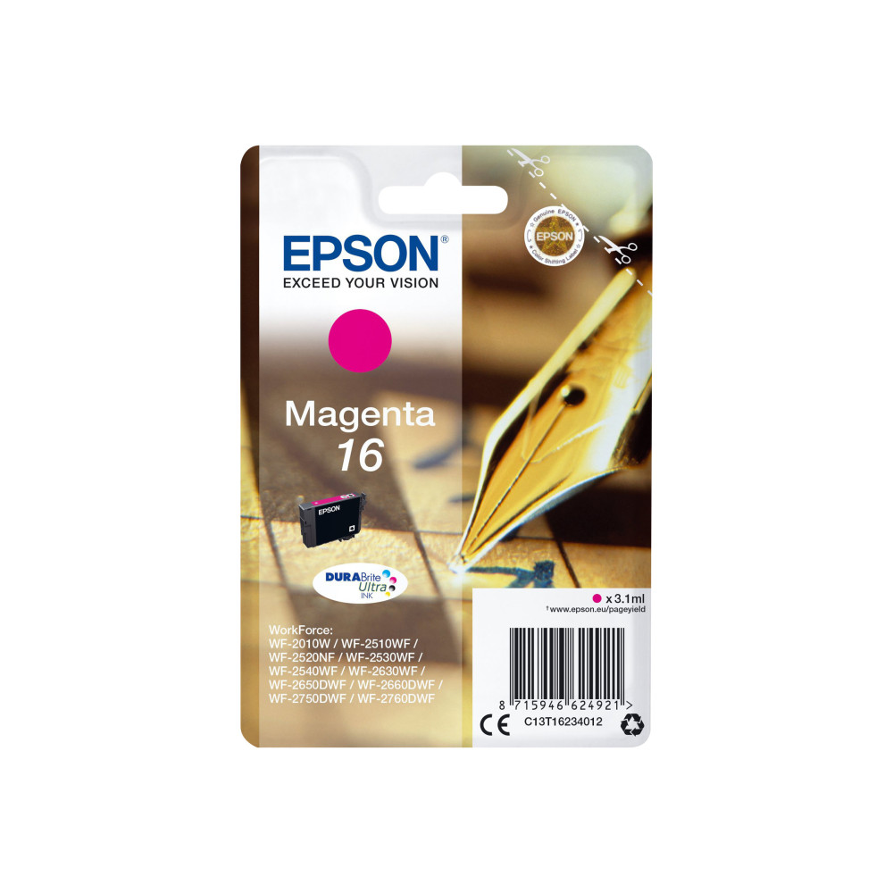 Produktbild för Epson 16 - magenta - original - bläckpatron