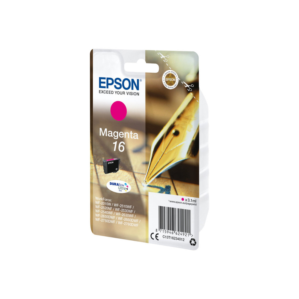 Produktbild för Epson 16 - magenta - original - bläckpatron
