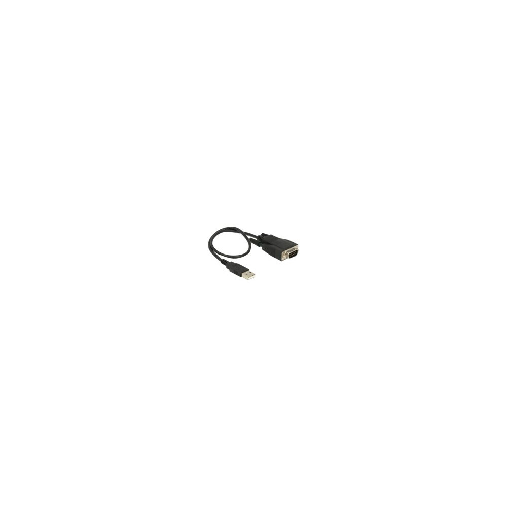 Produktbild för Delock - seriell adapter - USB typ A till DB-9 - 35 cm