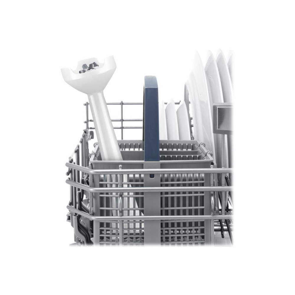 Produktbild för Bosch CleverMixx MSM14100 - handmixer - vit/röd