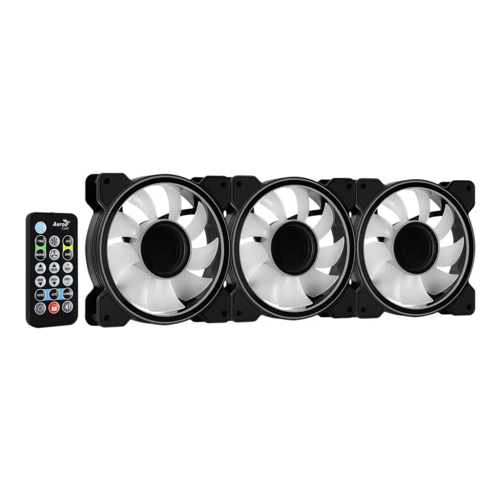 Produktbild för AeroCool Mirage 12 ARGB Pro - fläktsats för systemskåp