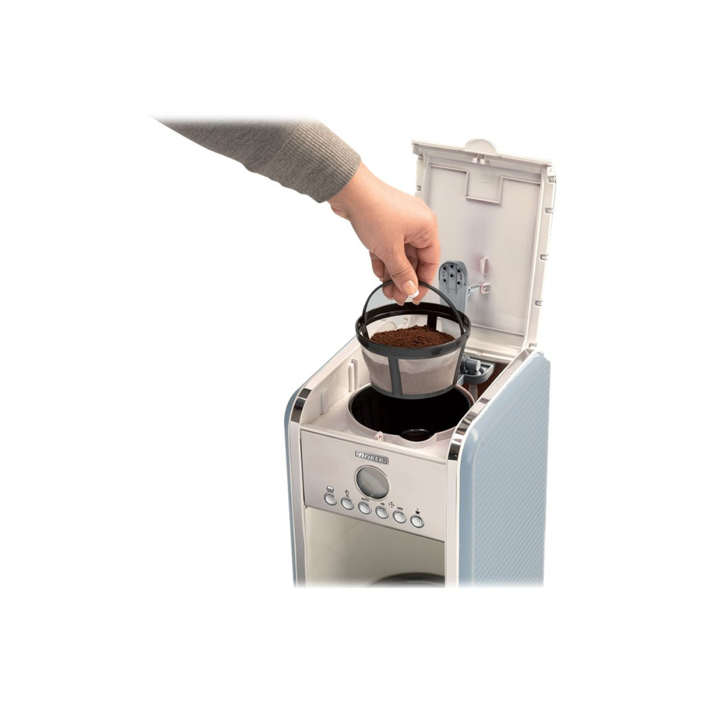 Produktbild för Ariete 1342 Vintage - kaffemaskin - ljusblå