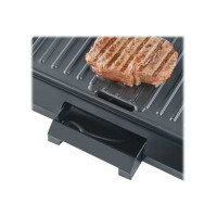 Produktbild för SEVERIN KG 2394 - grill - metallicgrå/svart