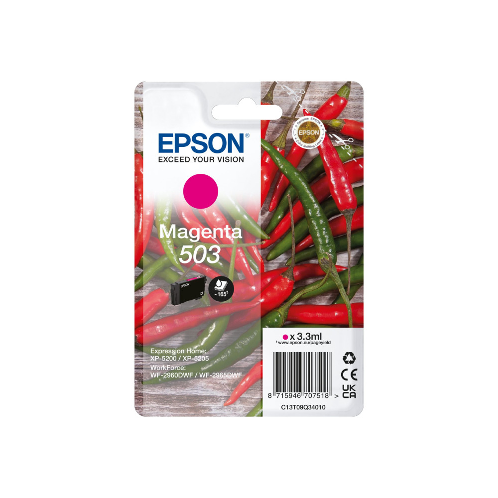 Produktbild för Epson 503 - magenta - original - bläckpatron