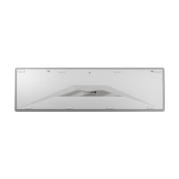 Produktbild för CHERRY KW 9100 SLIM - tangentbord - hela norden - silver, vit Inmatningsenhet