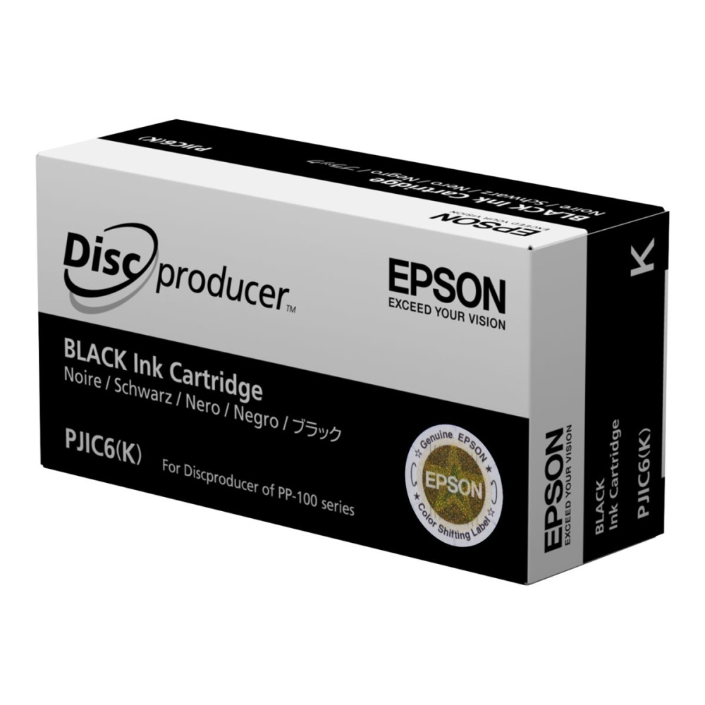 Produktbild för Epson Discproducer PJIC7(K) - svart - original - bläckpatron
