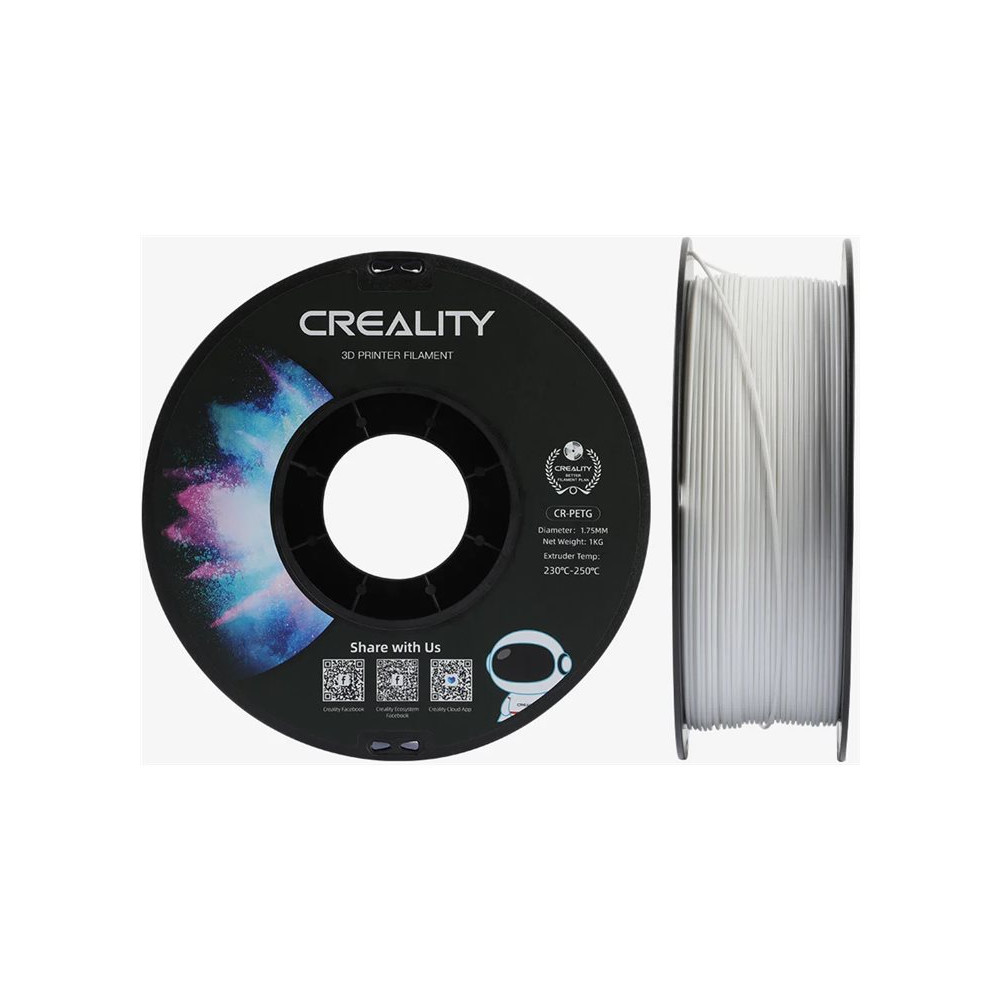 Produktbild för Creality3D - vit - CR-PETG filament