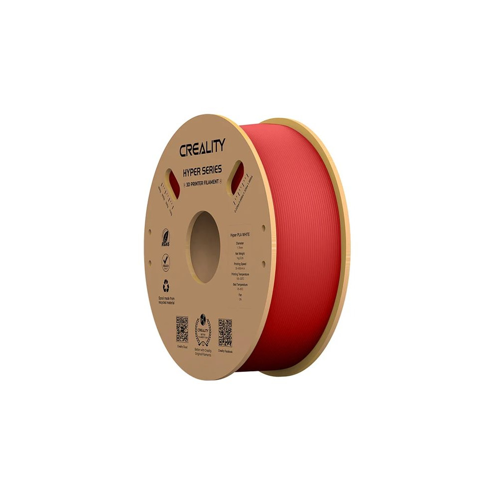 Produktbild för Creality3D Hyper Series - röd - PLA-fiber