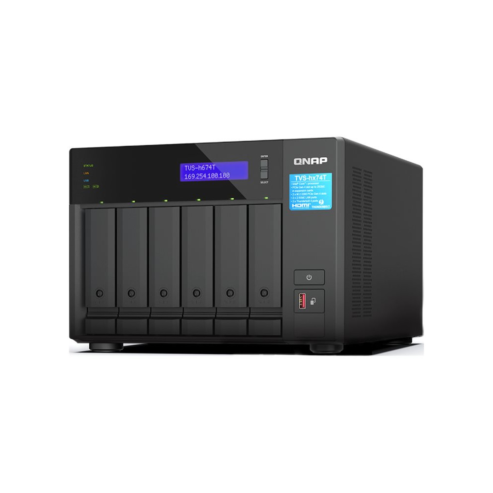 Produktbild för QNAP TVS-H674T - NAS-server