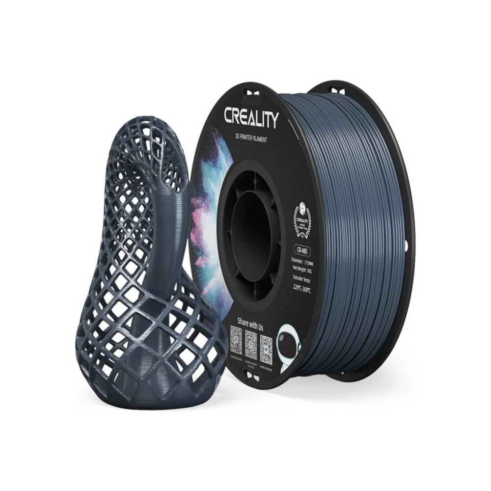 Produktbild för Creality3D - 1-rulle - grå - ABS-fiber