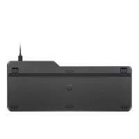 Produktbild för HP 400 - tangentbord - kompakt storlek, 2-zonslayout, 12 programmerbara tangenter, lågprofilstangenter, multienhet - QWERTY - engelska - svart Inmatningsenhet