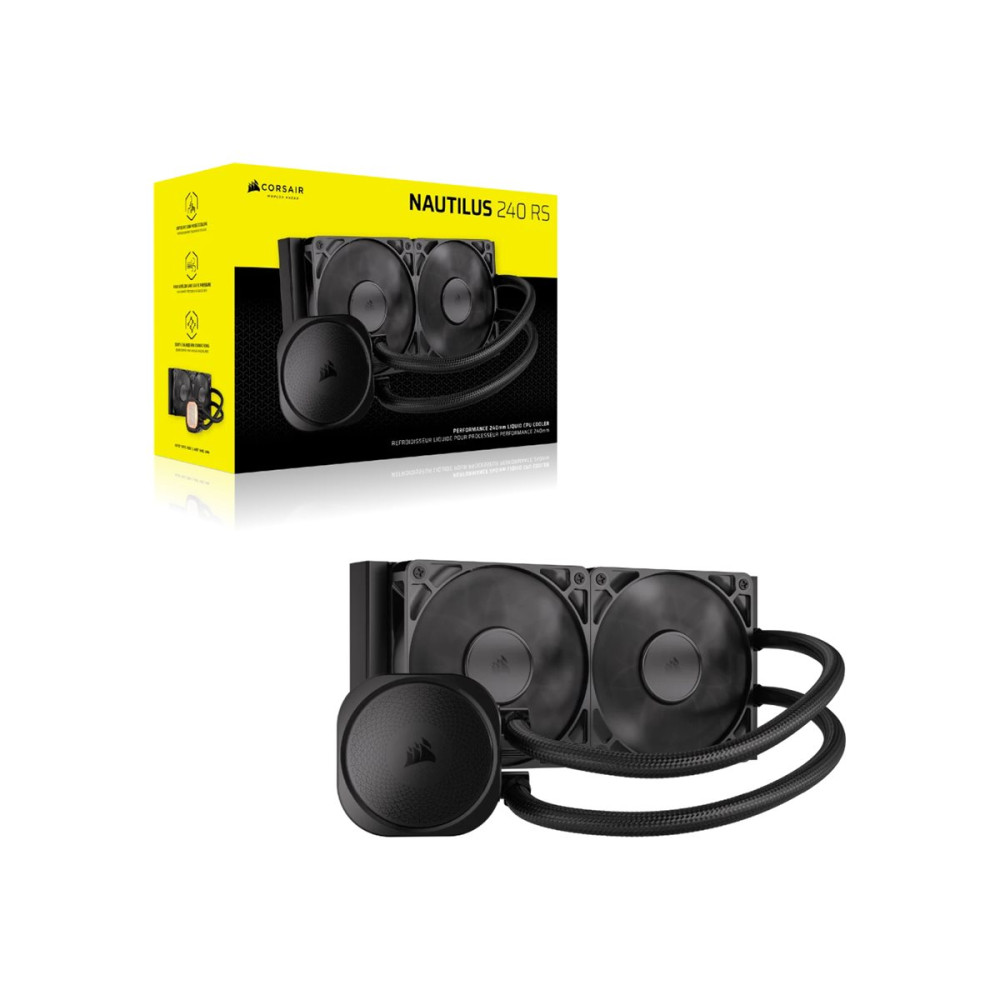 Produktbild för CORSAIR Nautilus 240 RS - kylsystem med vätska till processorn