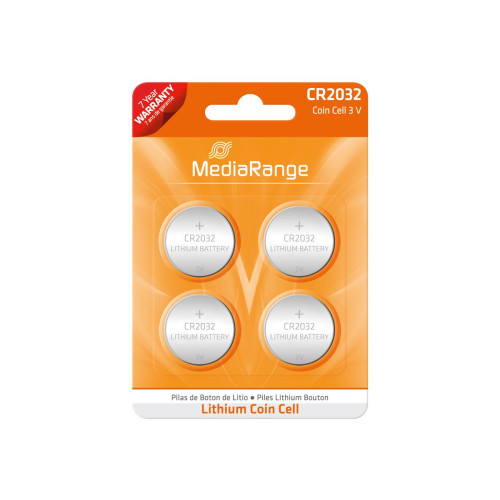 MediaRange MediaRange Premium batteri - 4 x CR2032 - Li
