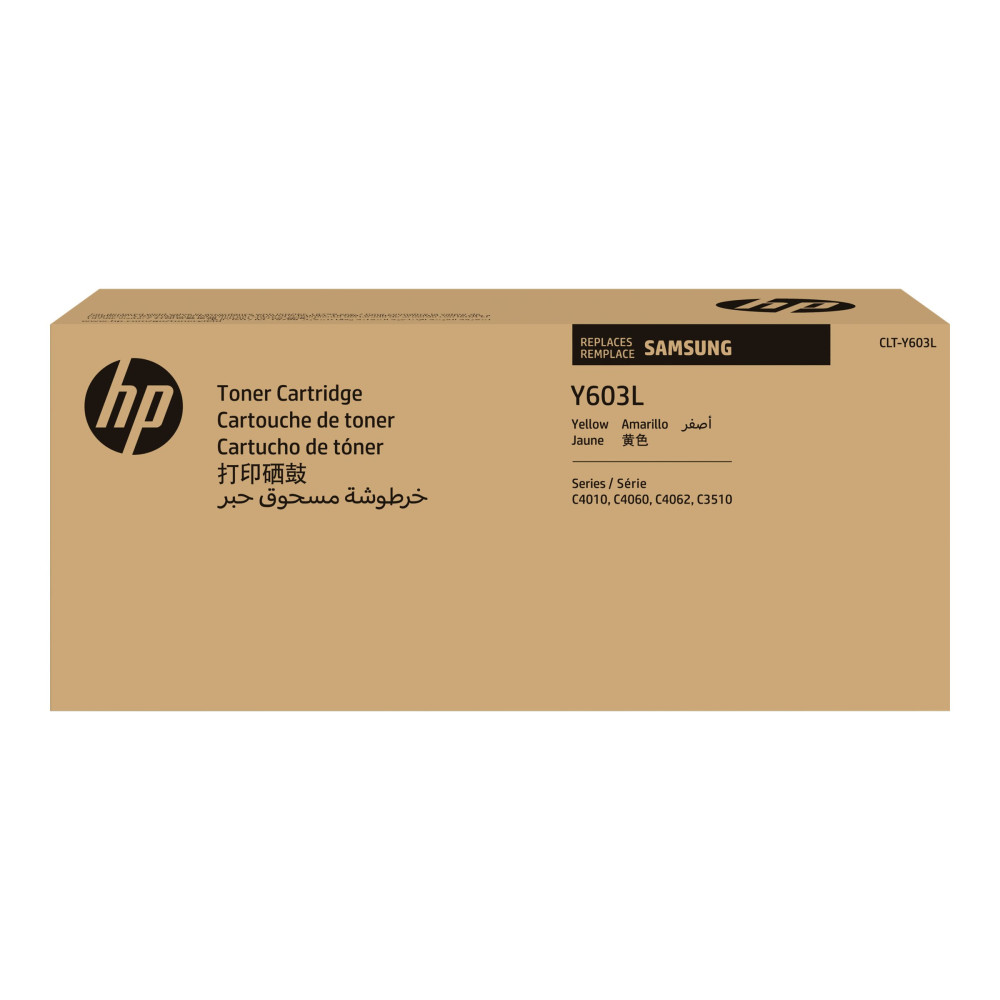 Produktbild för HP CLT-Y603L - Lång livslängd - gul - original - tonerkassett (SU557A)