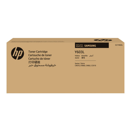 Hewlett-Packard HP CLT-Y603L - Lång livslängd - gul - original - tonerkassett (SU557A)