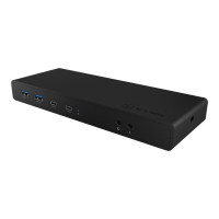 Produktbild för ICY BOX IB-DK2245AC - dockningsstation - USB-C / Thunderbolt 3 - 2 x DP, 2 x HDMI - 1GbE