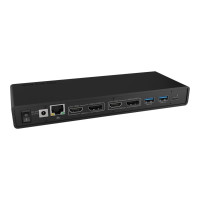 Produktbild för ICY BOX IB-DK2245AC - dockningsstation - USB-C / Thunderbolt 3 - 2 x DP, 2 x HDMI - 1GbE