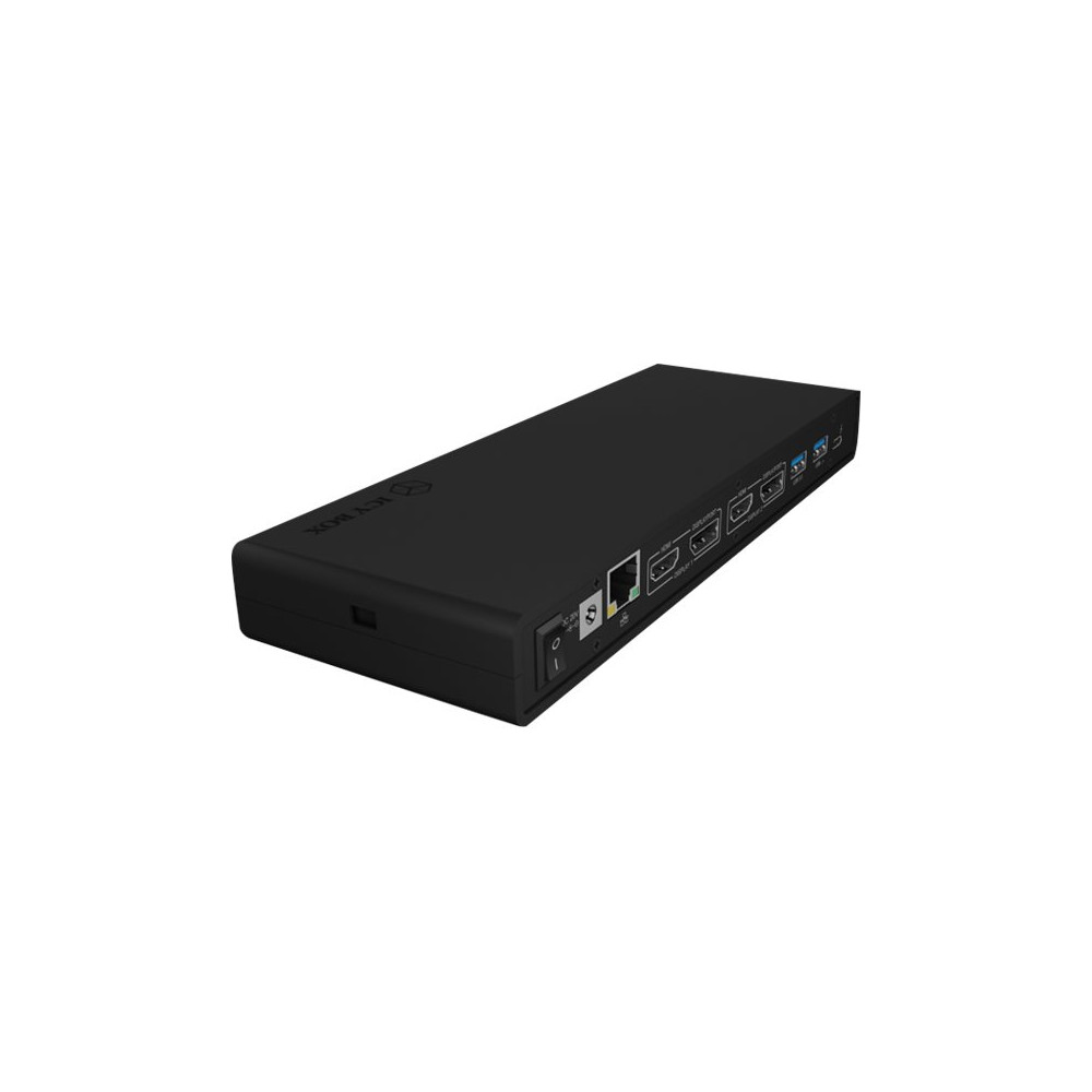 Produktbild för ICY BOX IB-DK2245AC - dockningsstation - USB-C / Thunderbolt 3 - 2 x DP, 2 x HDMI - 1GbE