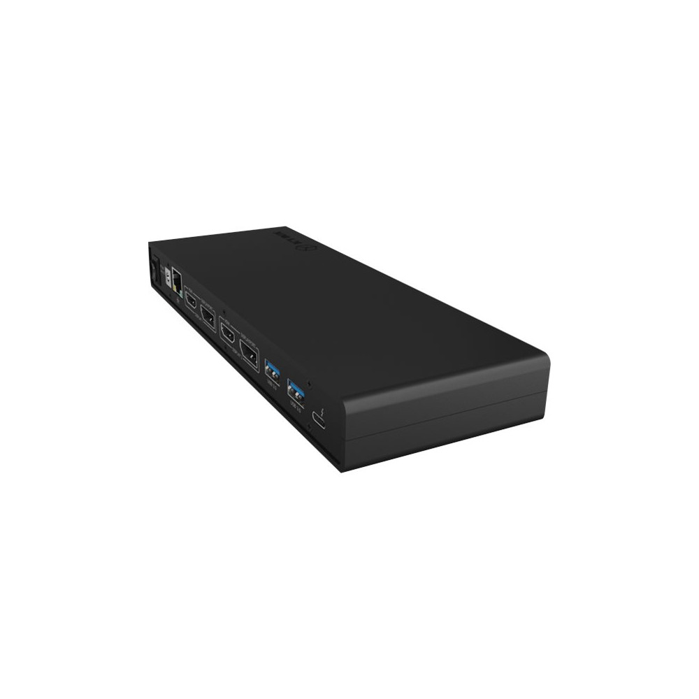 Produktbild för ICY BOX IB-DK2245AC - dockningsstation - USB-C / Thunderbolt 3 - 2 x DP, 2 x HDMI - 1GbE