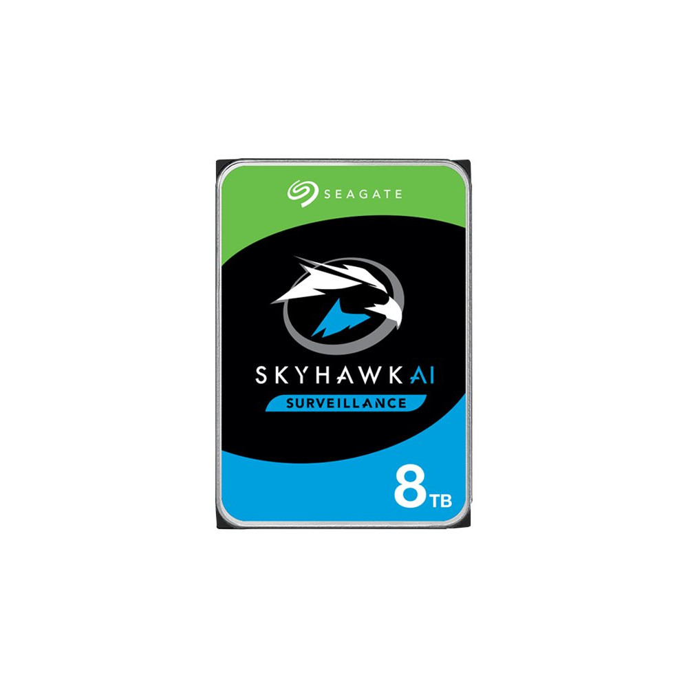 Produktbild för Seagate SkyHawk AI ST8000VE001 - hårddisk - 8 TB - SATA 6Gb/s