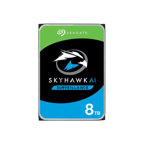Seagate Seagate SkyHawk AI ST8000VE001 - hårddisk - 8 TB - SATA 6Gb/s
