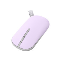Produktbild för ASUS MD100 - mus - 2.4 GHz, Bluetooth 5.0 LE - lila dimma