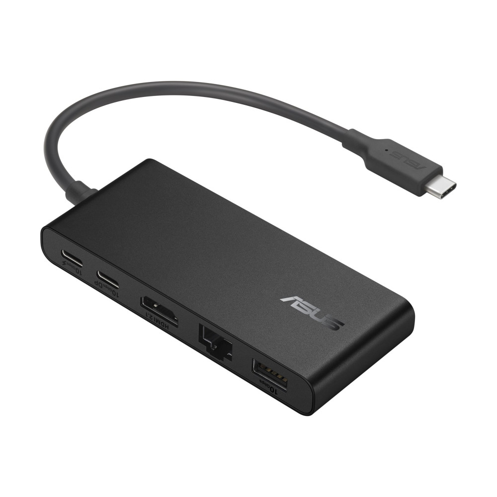 Produktbild för ASUS Dual 4K USB-C Dock - dockningsstation - USB-C - HDMI, USB-C - 1GbE