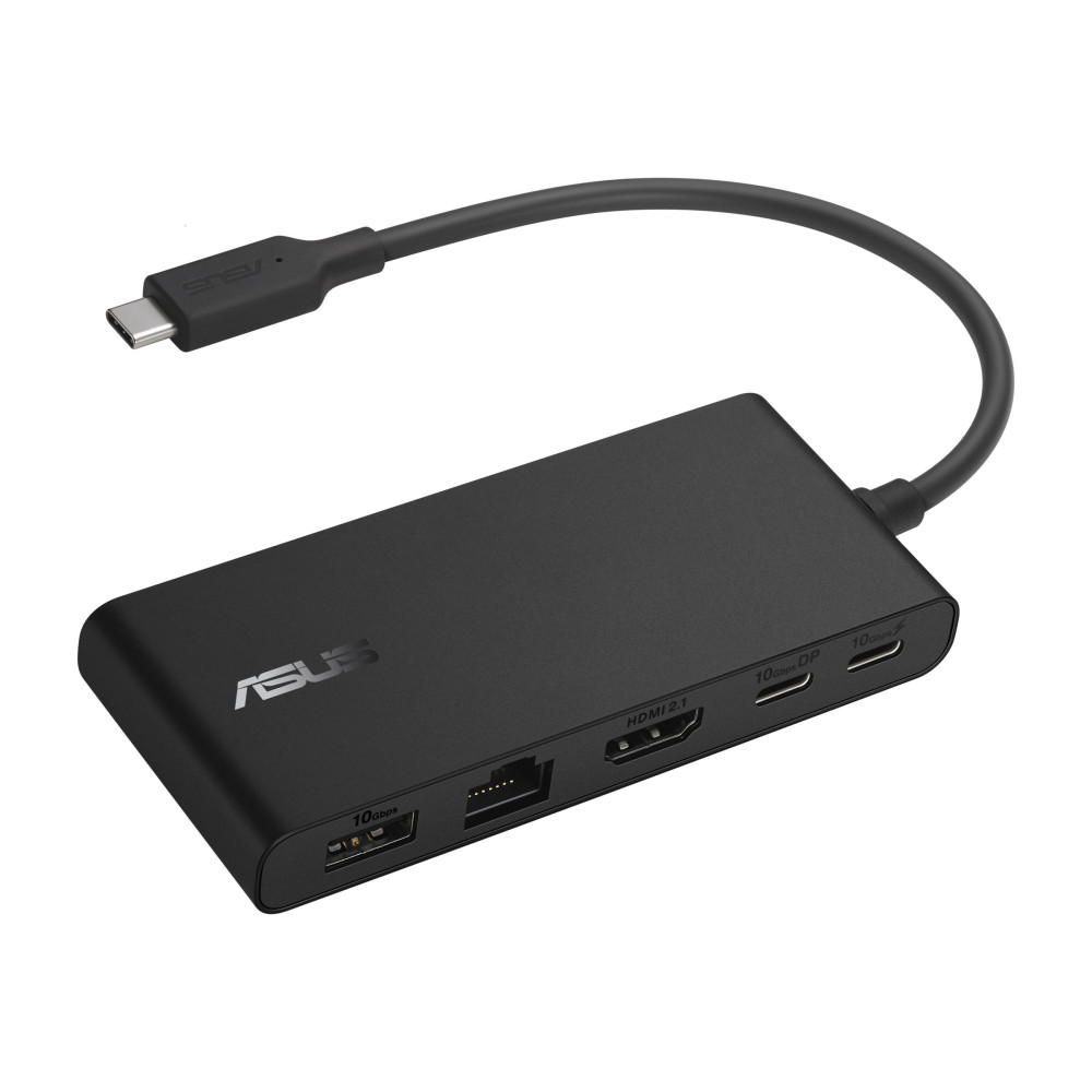 Produktbild för ASUS Dual 4K USB-C Dock - dockningsstation - USB-C - HDMI, USB-C - 1GbE