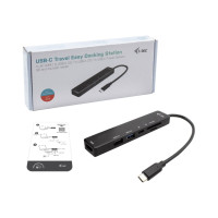 Produktbild för i-Tec Travel Easy Dock - dockningsstation - USB-C / Thunderbolt 3 - HDMI